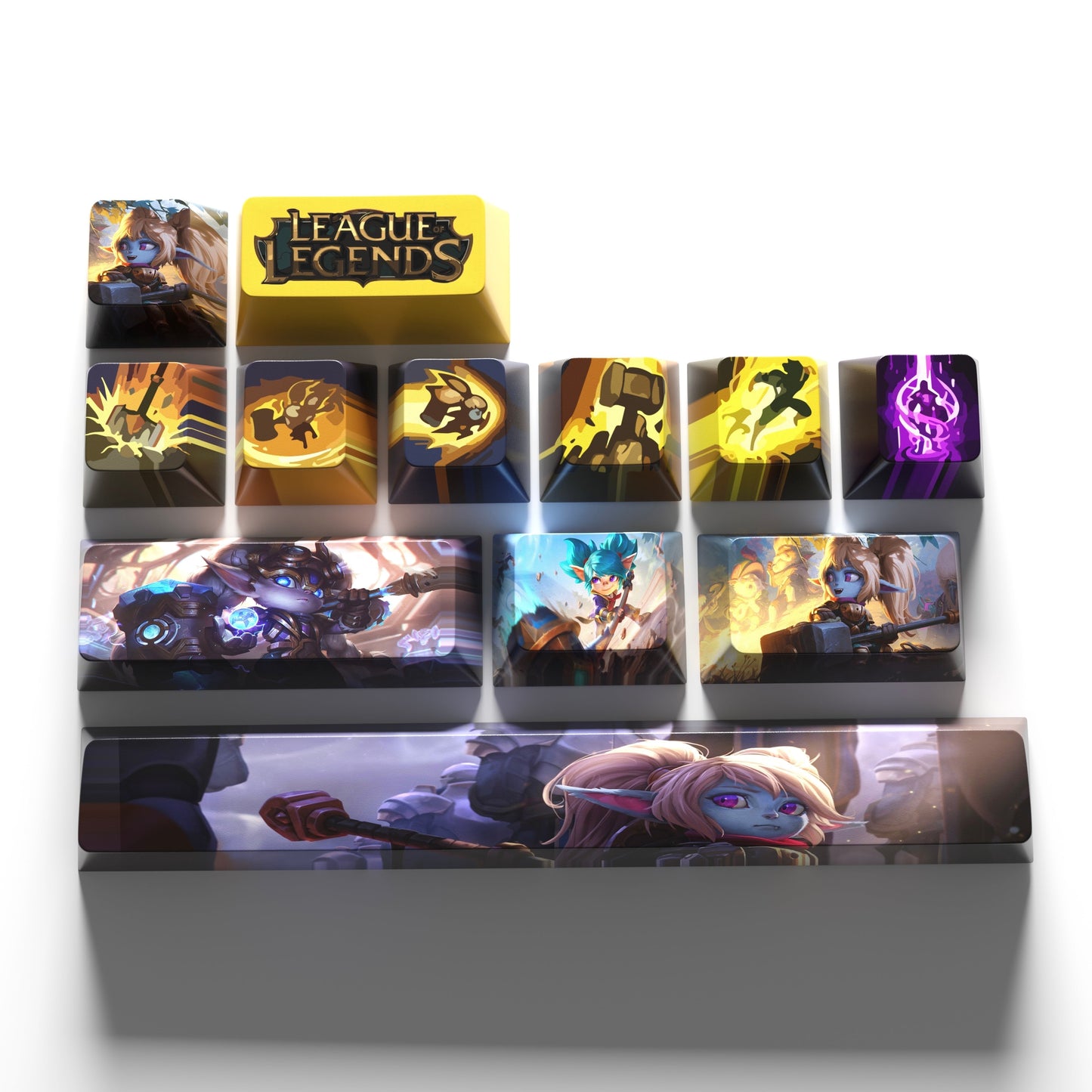 Atelier LoL Poppy Keycaps