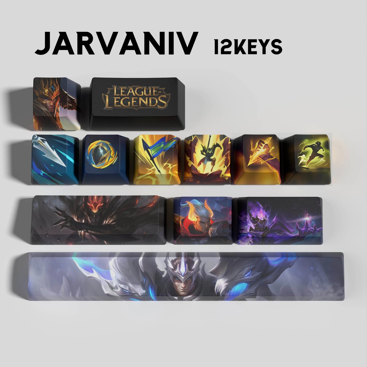 Atelier Jarvan IV Keycap Set
