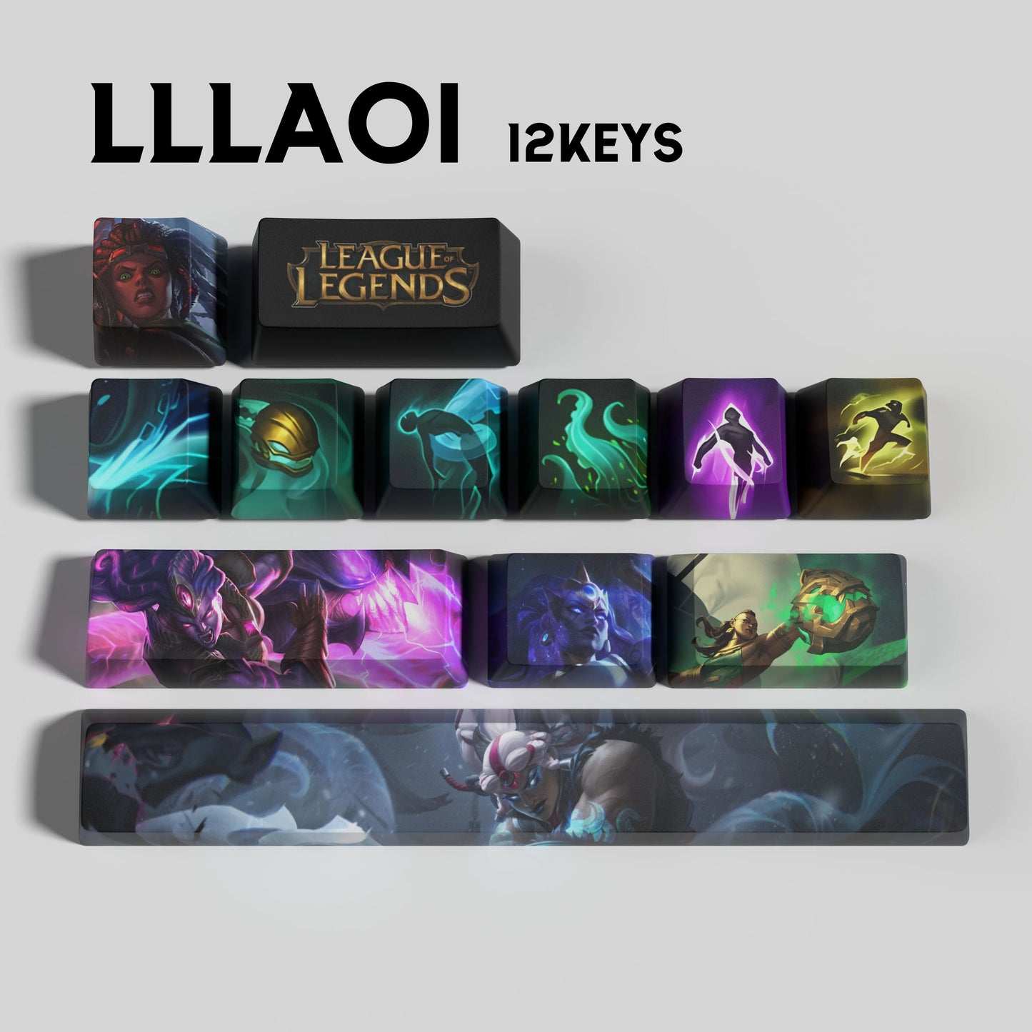 Atelier Illaoi Limited Edition Keycaps