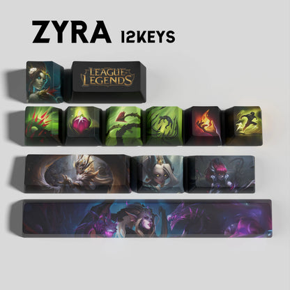 Atelier League of Legends Zyra Keycaps
