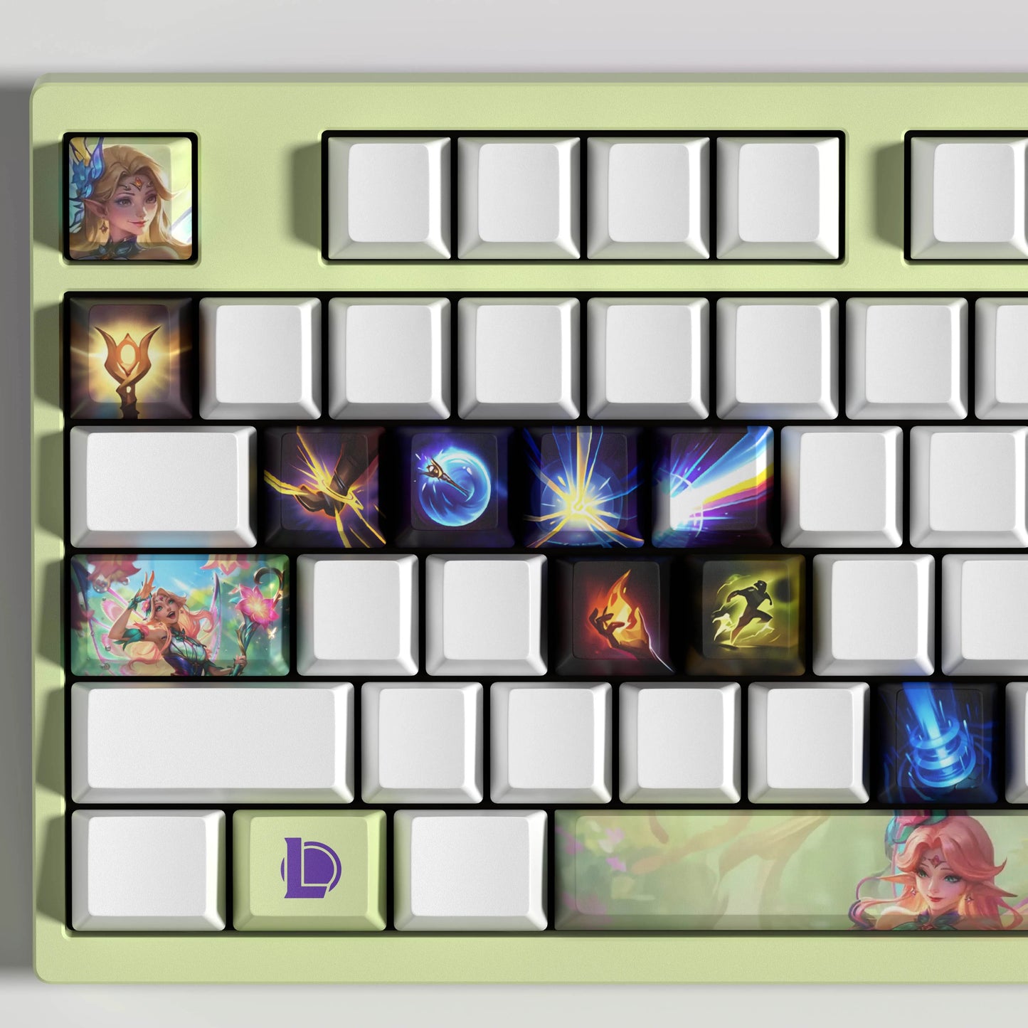 Atelier League of Legends Lux Keycaps 14 Keys