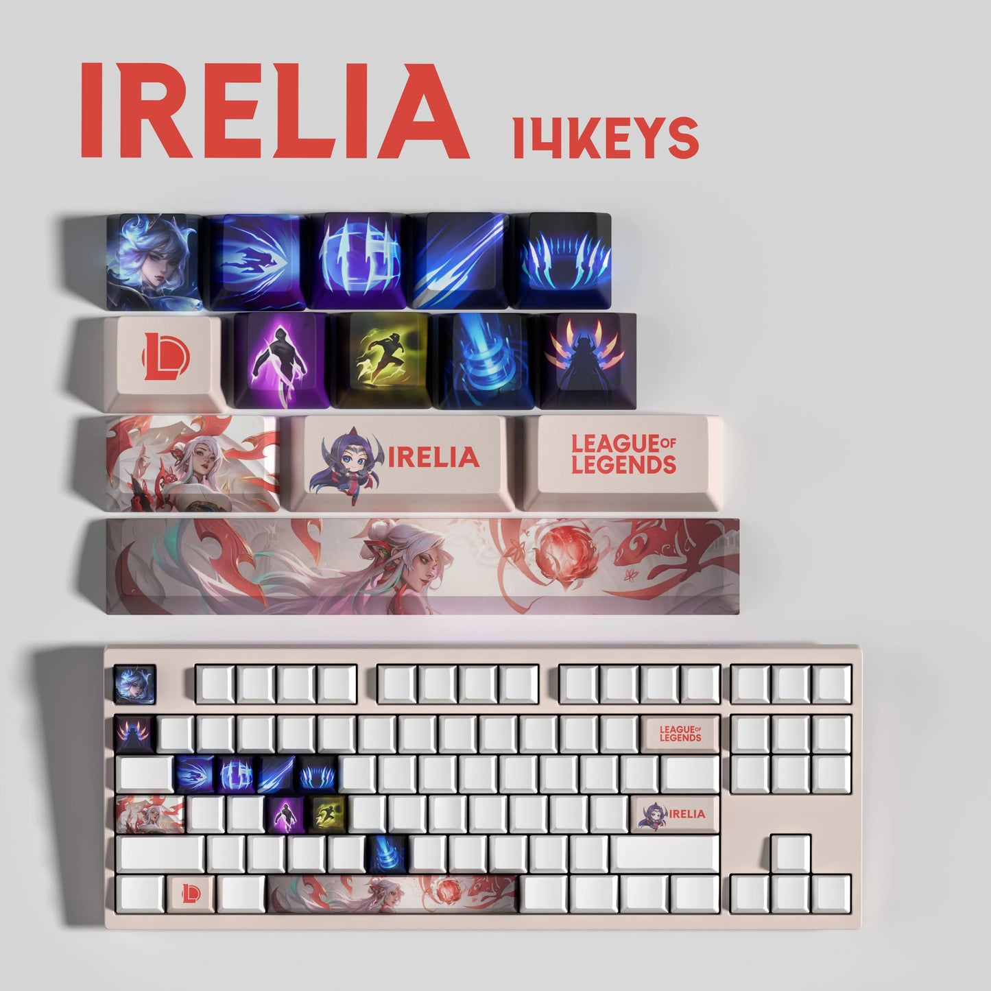 Atelier Irelia Keycaps 14 Key Set