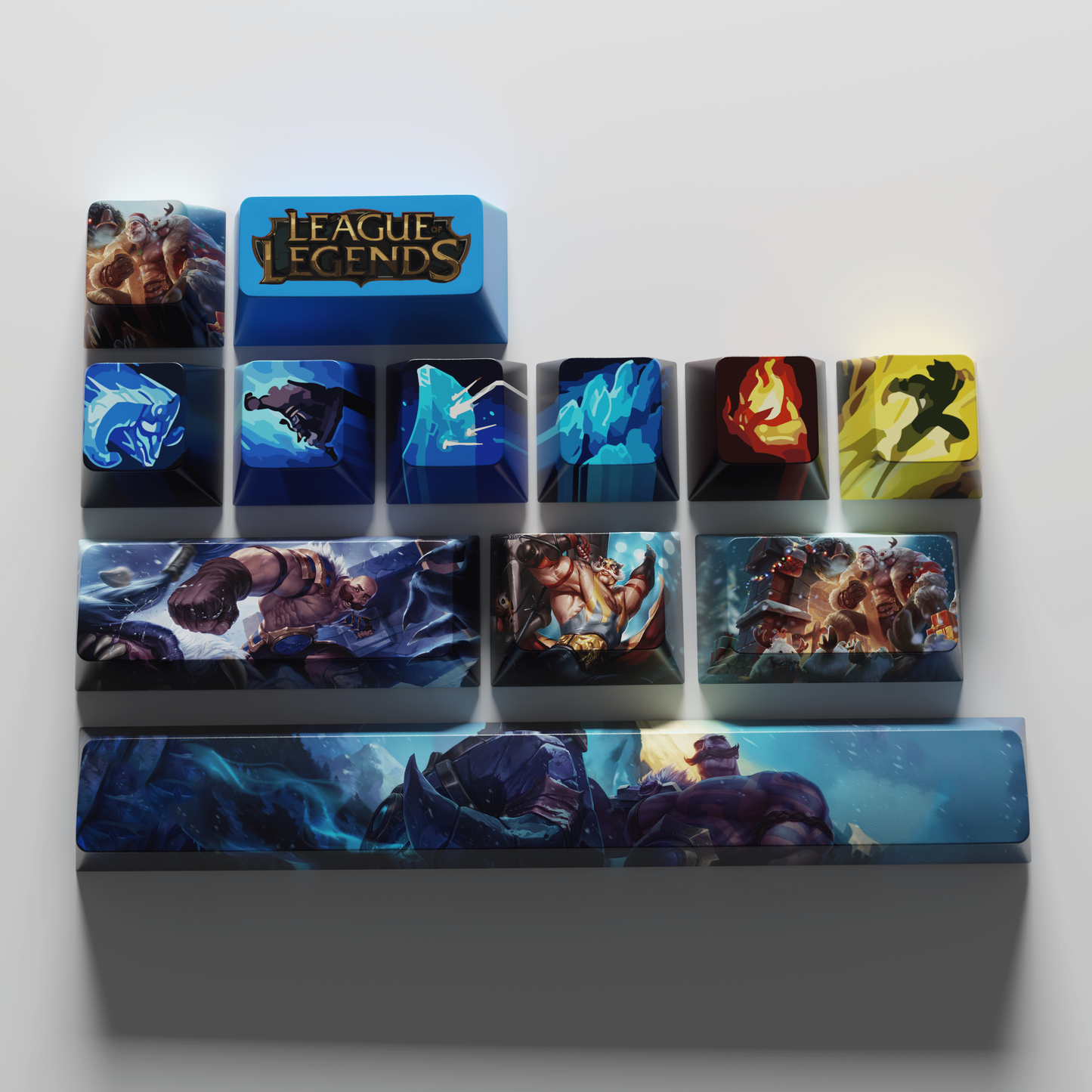 Atelier League of Legends Braum Keycaps
