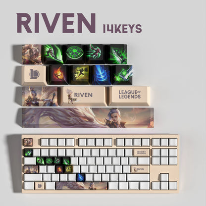 Atelier Riven League of Legends Keycaps 14 Key Set