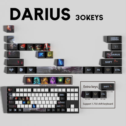 Atelier League of Legends Darius Keycaps