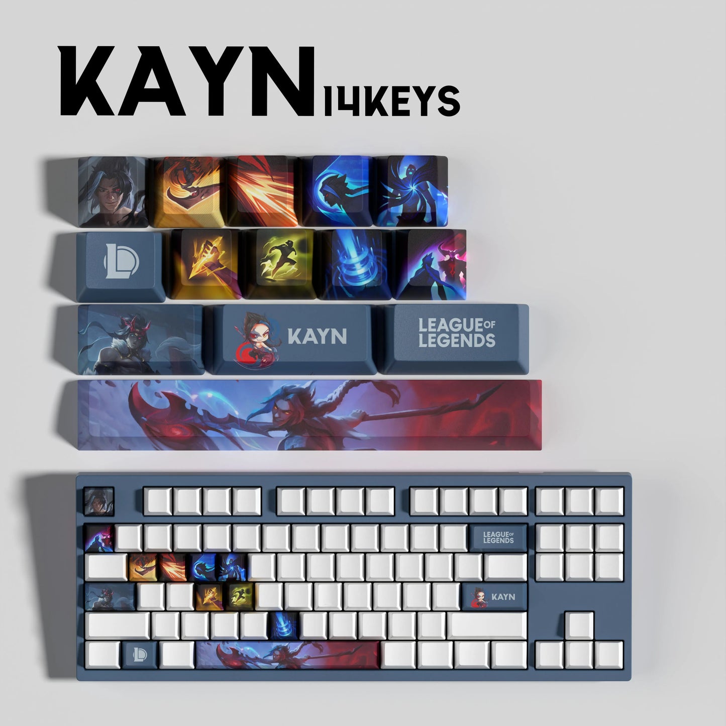 Atelier Kayn 14 Keycaps