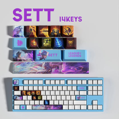 Atelier League of Legends Sett Keycap Set