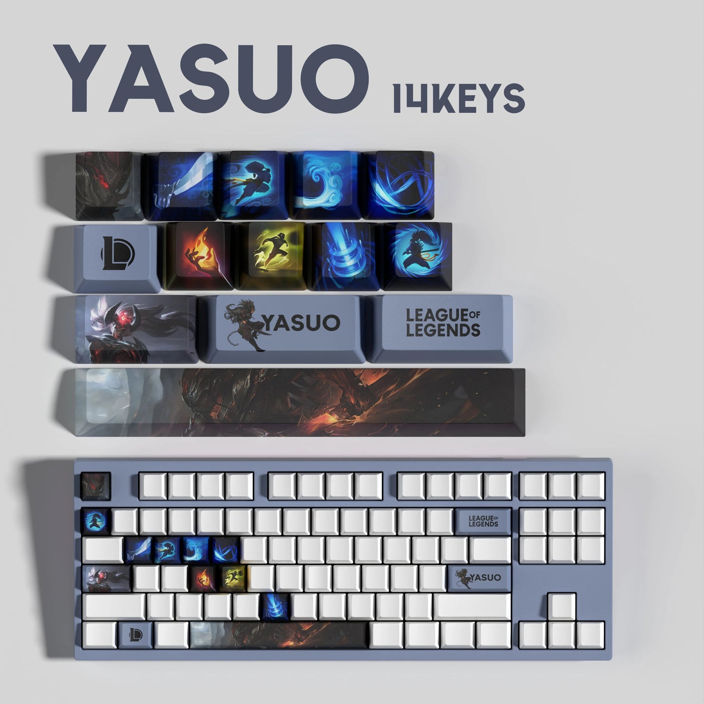 Atelier Yasuo 14 Keycaps