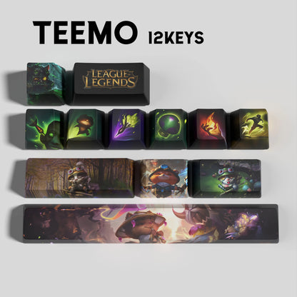 Atelier League of Legends Teemo Keycaps