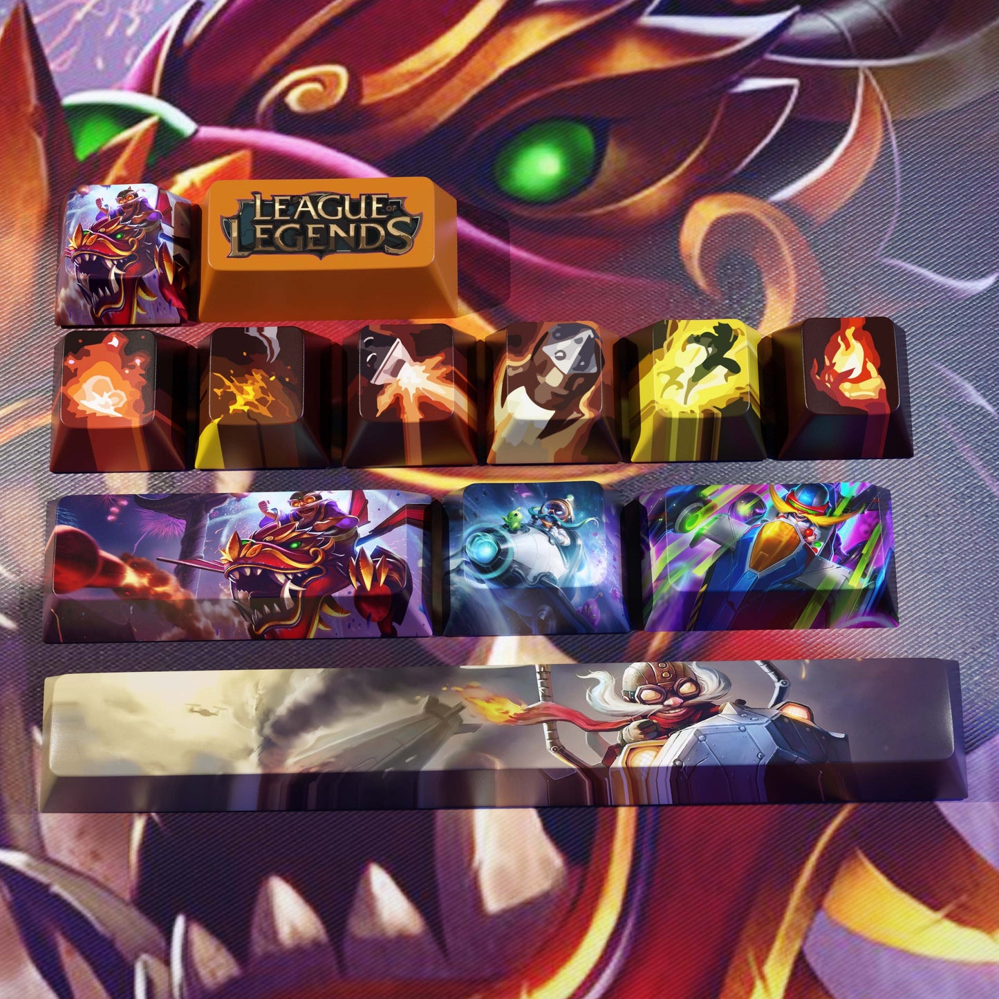 Atelier Corki League of Legends Keycaps