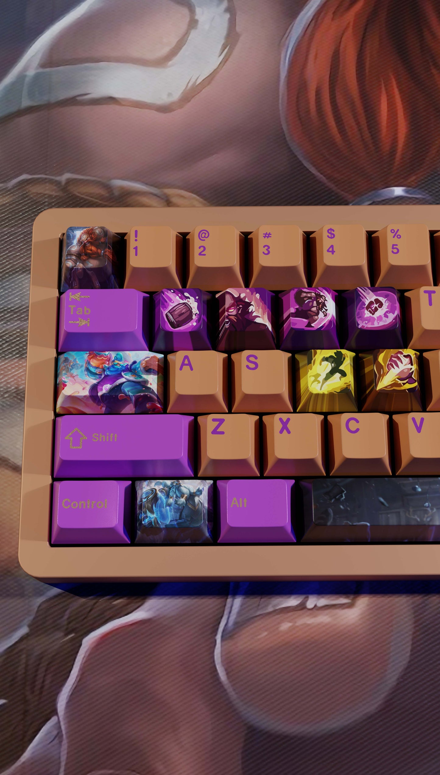 Atelier League of Legends Gragas Keycaps