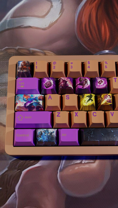 Atelier League of Legends Gragas Keycaps