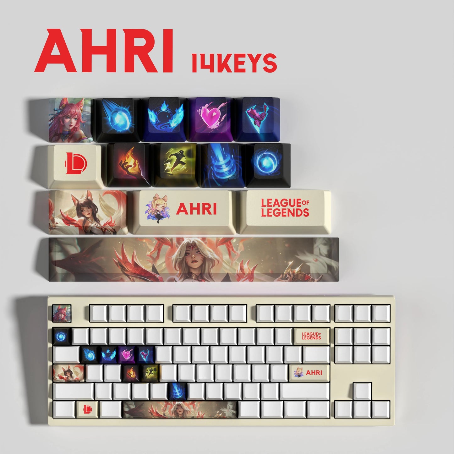 Atelier Ahri Keycaps 14 Keys