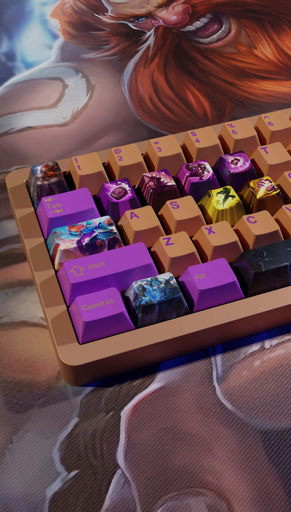 Atelier League of Legends Gragas Keycaps