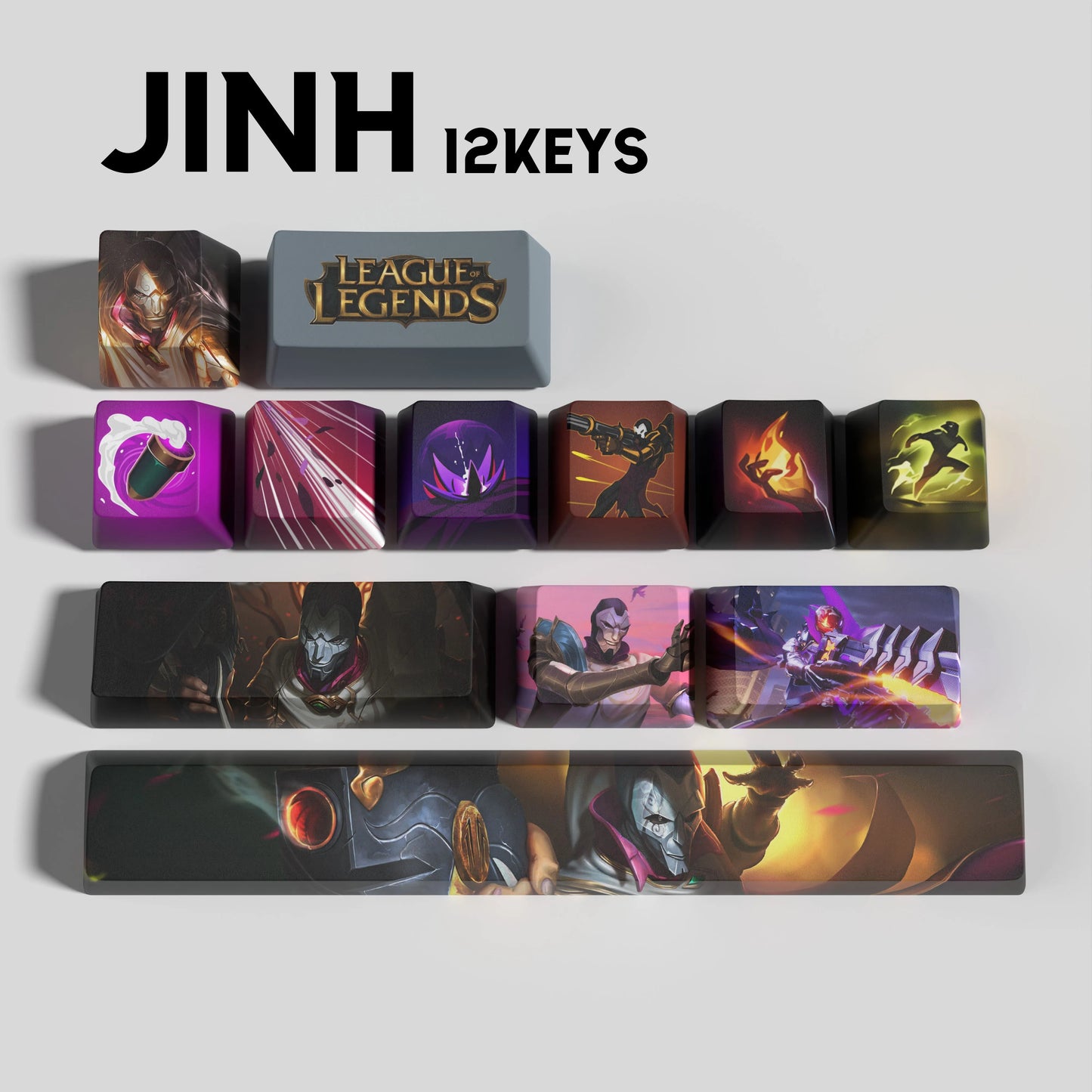 Atelier Jhin Keycaps