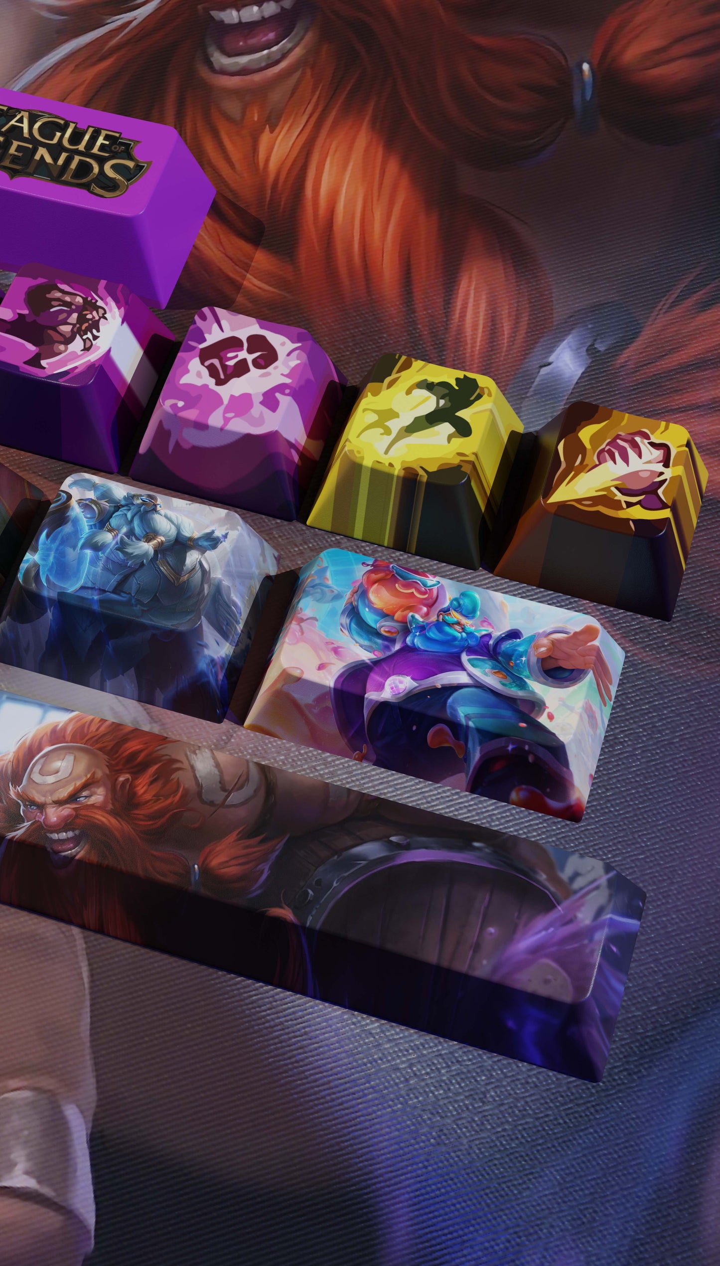 Atelier League of Legends Gragas Keycaps