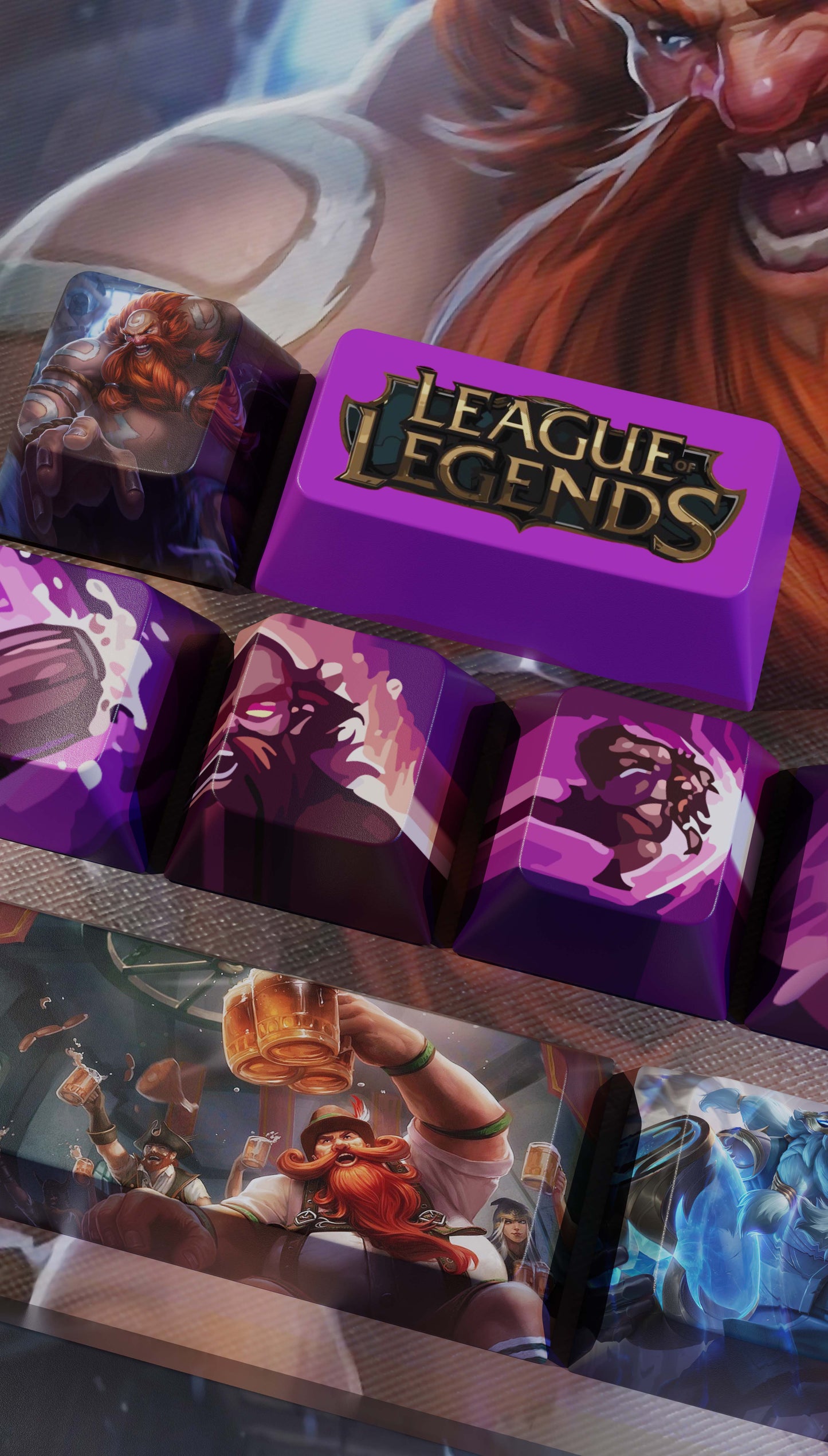 Atelier League of Legends Gragas Keycaps