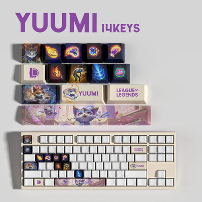 Atelier Yuumi LoL Keycaps 14 Key