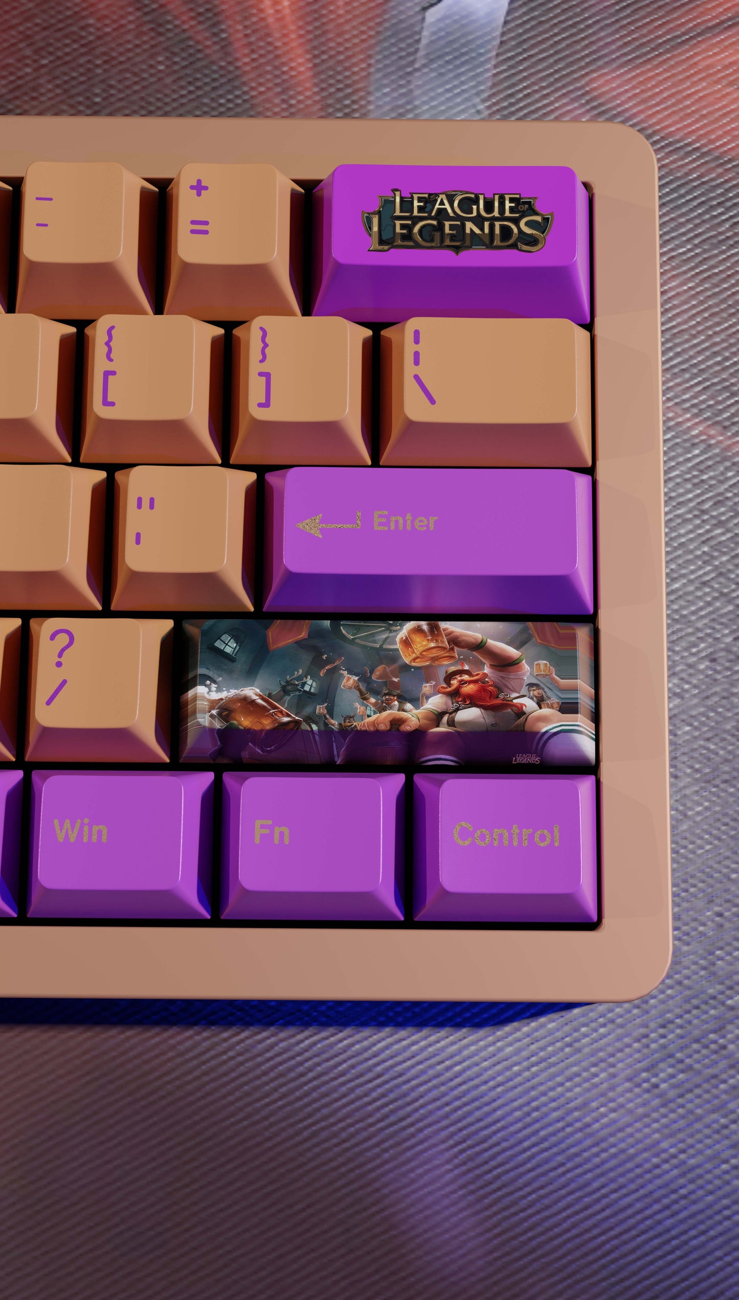 Atelier League of Legends Gragas Keycaps