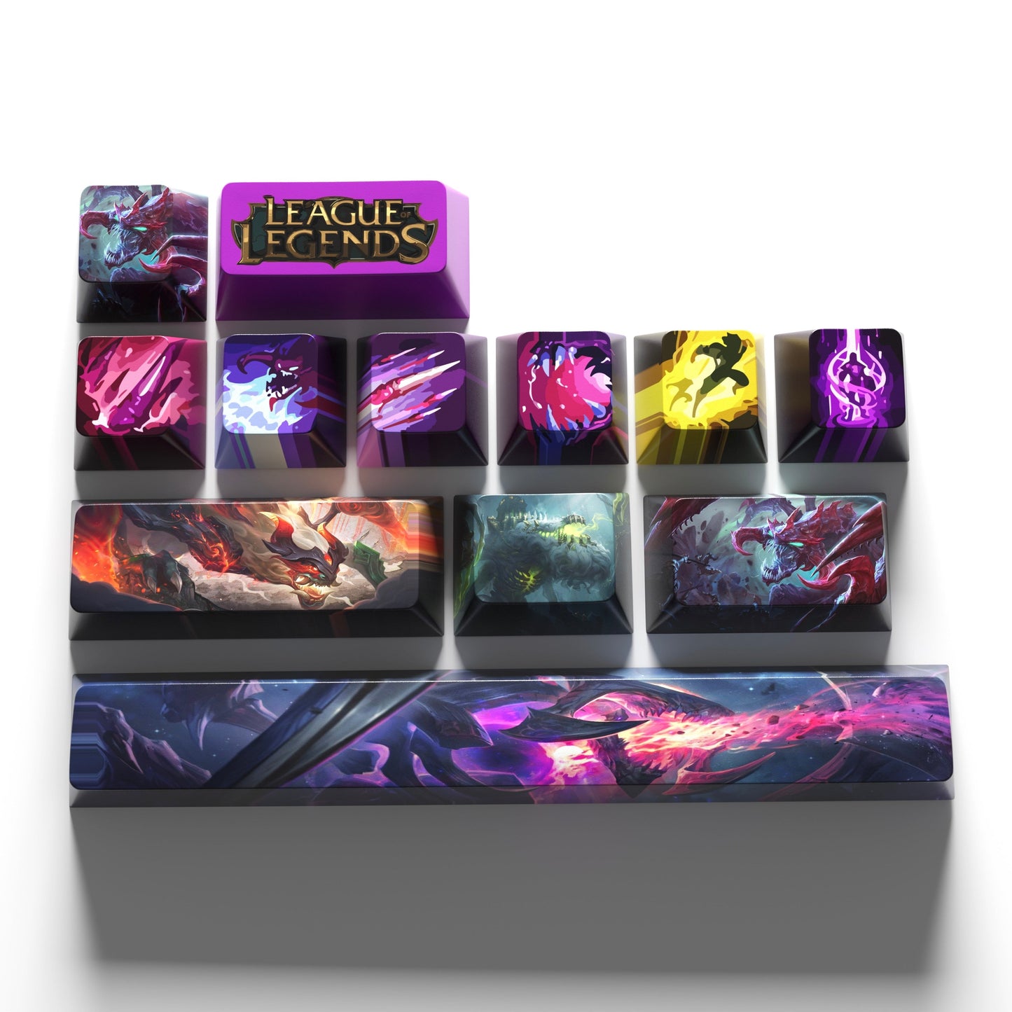 Atelier LoL Cho’Gath Keycaps