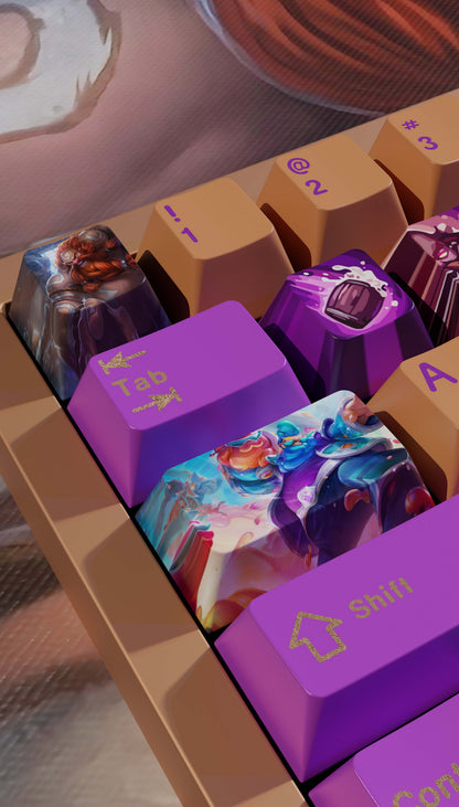 Atelier League of Legends Gragas Keycaps