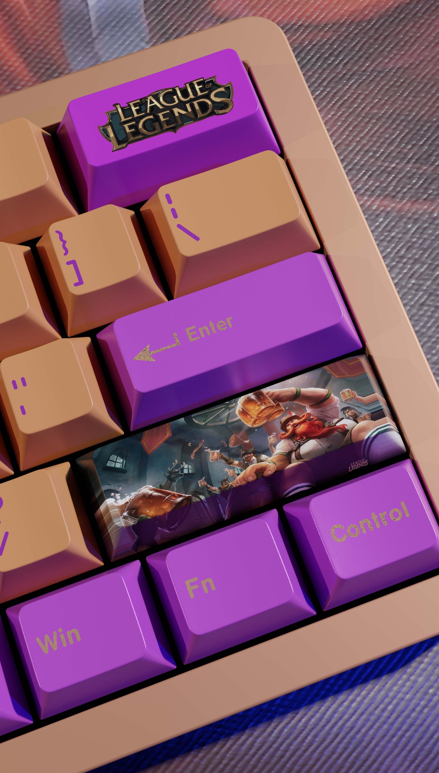 Atelier League of Legends Gragas Keycaps