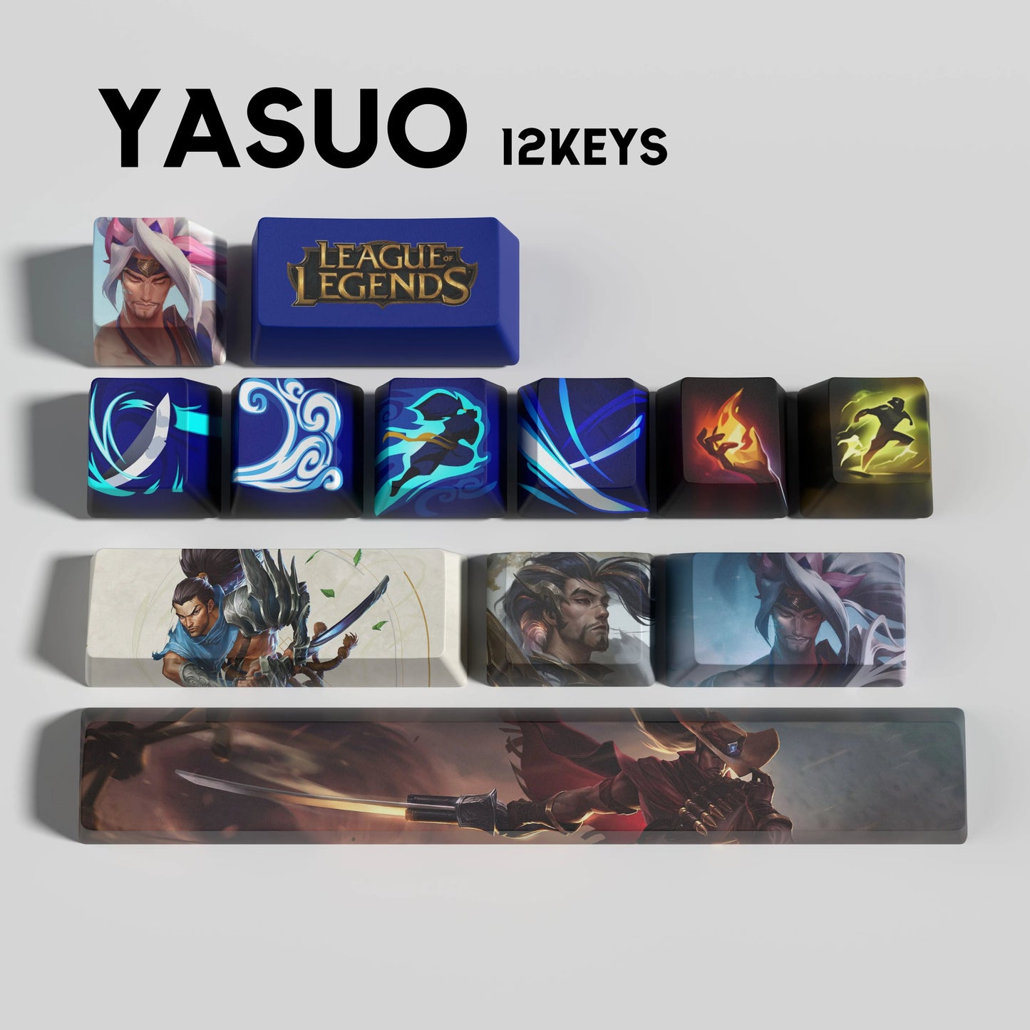 Atelier Yasuo Keycap Set