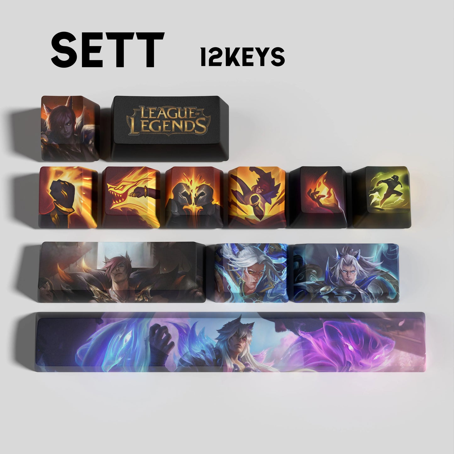 Atelier LoL Sett Keycap Set