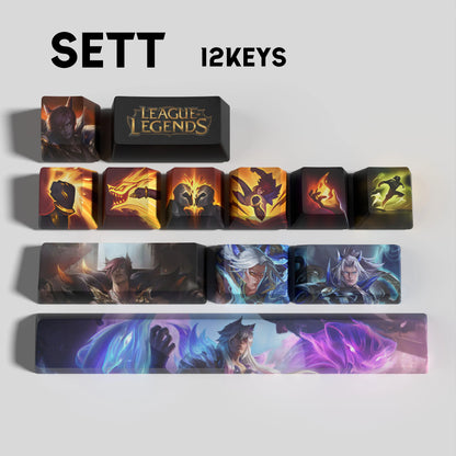 Atelier LoL Sett Keycap Set