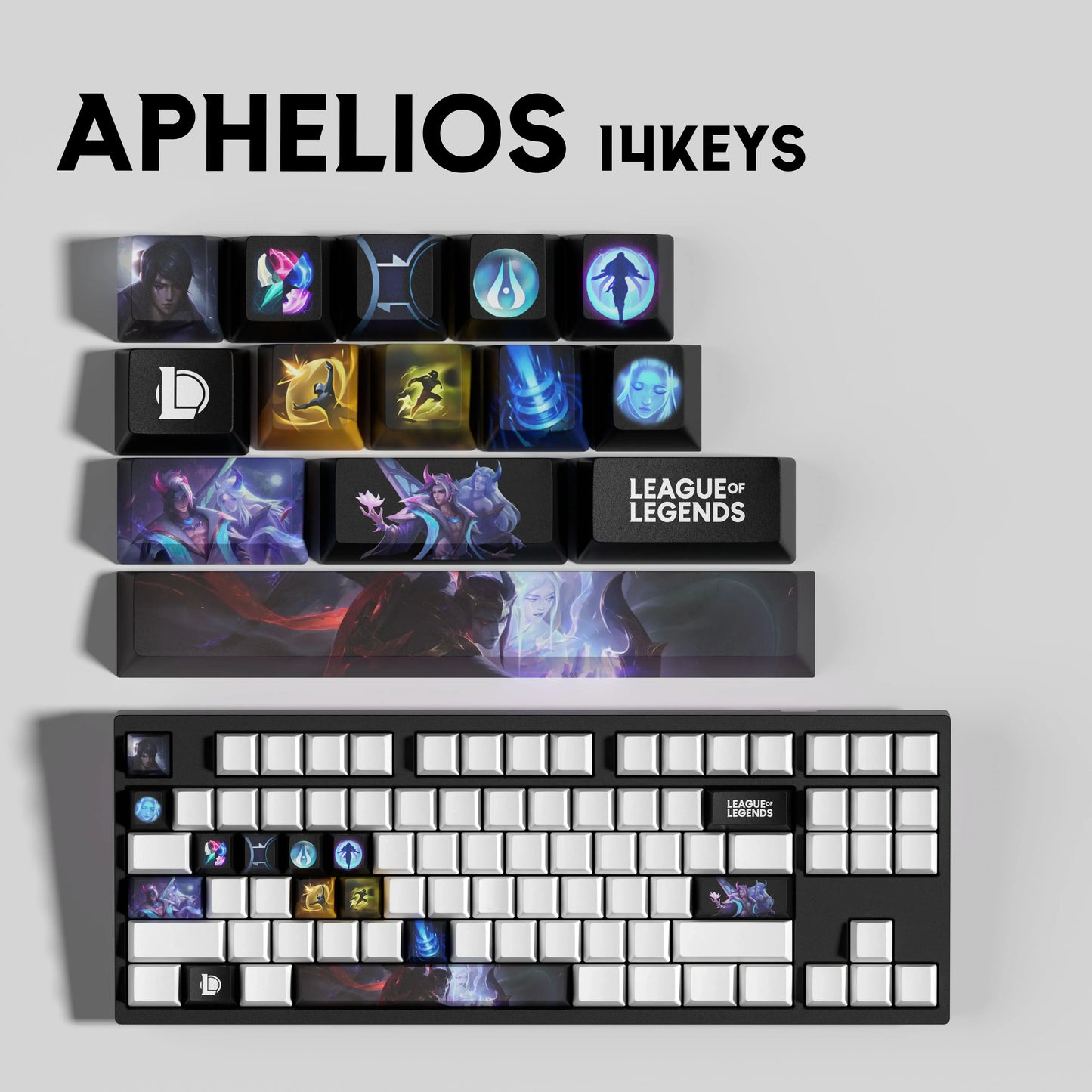 Atelier Aphelios Keycaps
