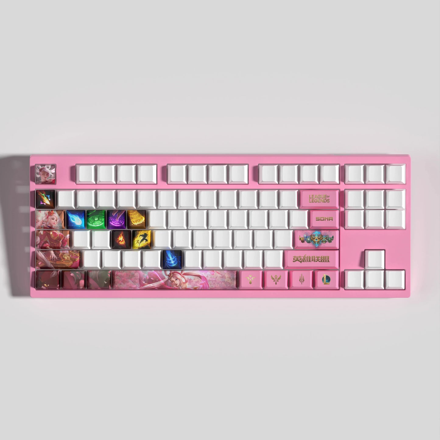 Atelier League of Legends Sona Keycaps 29