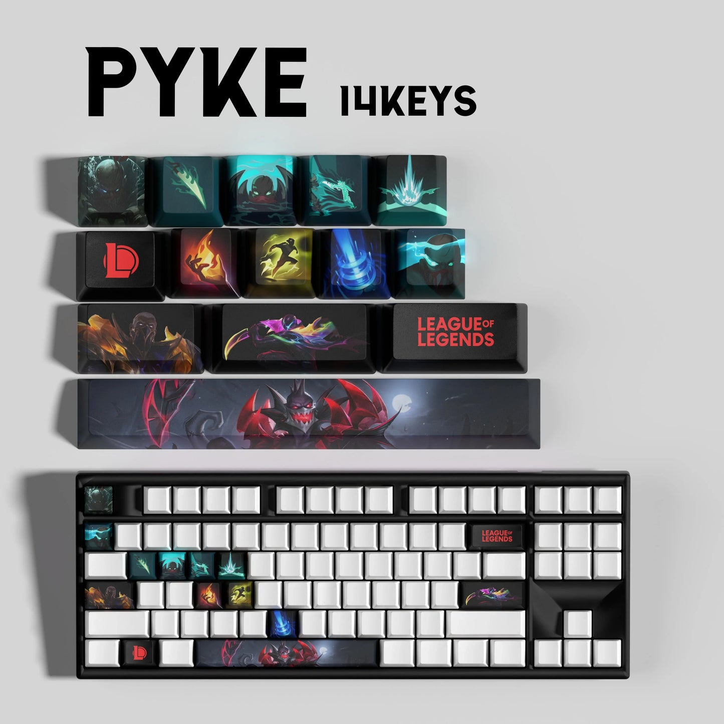 Atelier Pyke Keycaps
