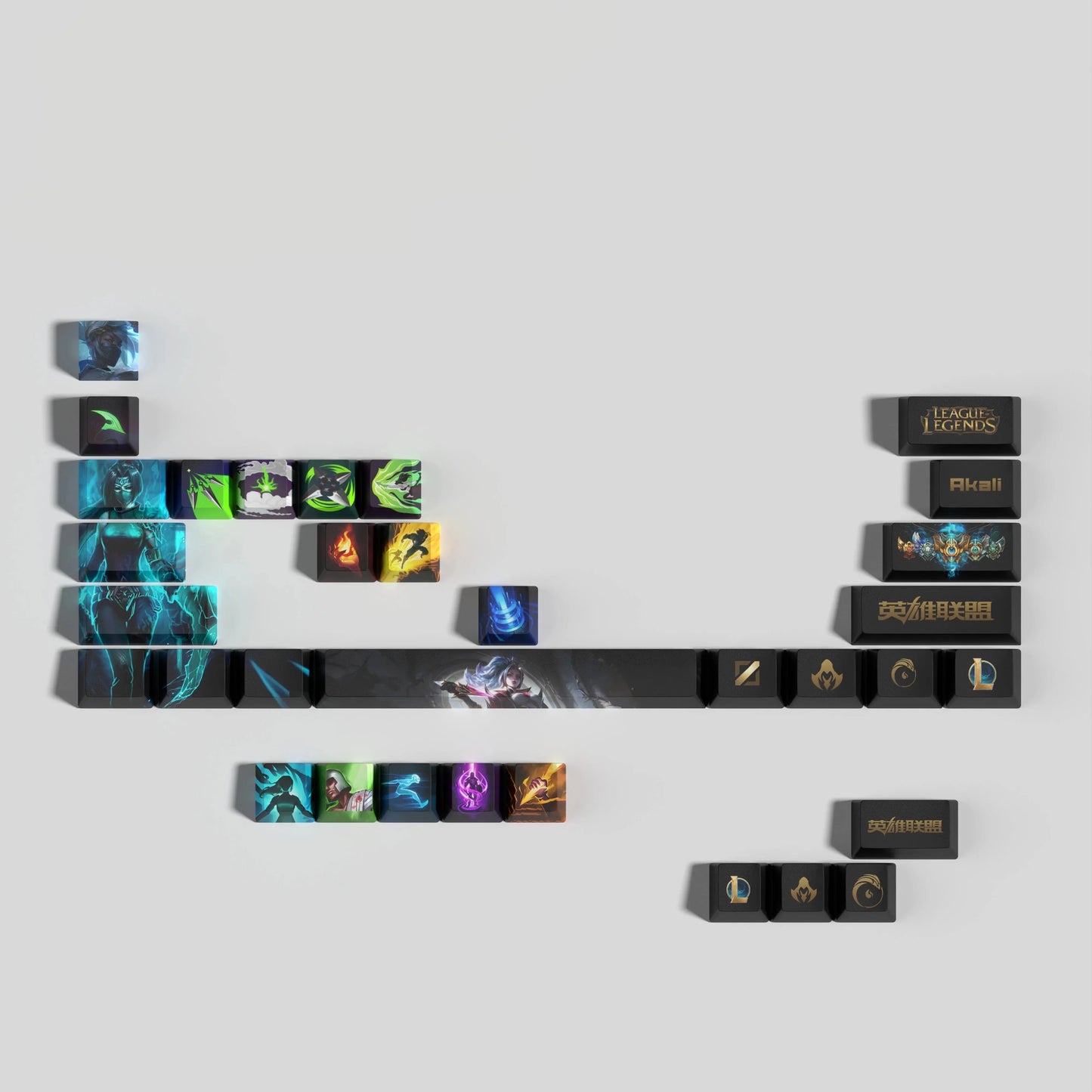 Atelier Akali 29 Keycaps
