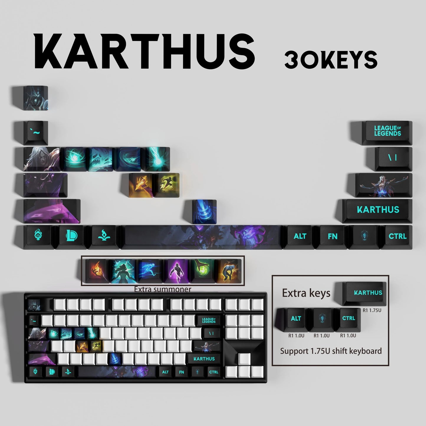 Atelier League of Legends Karthus Keycaps