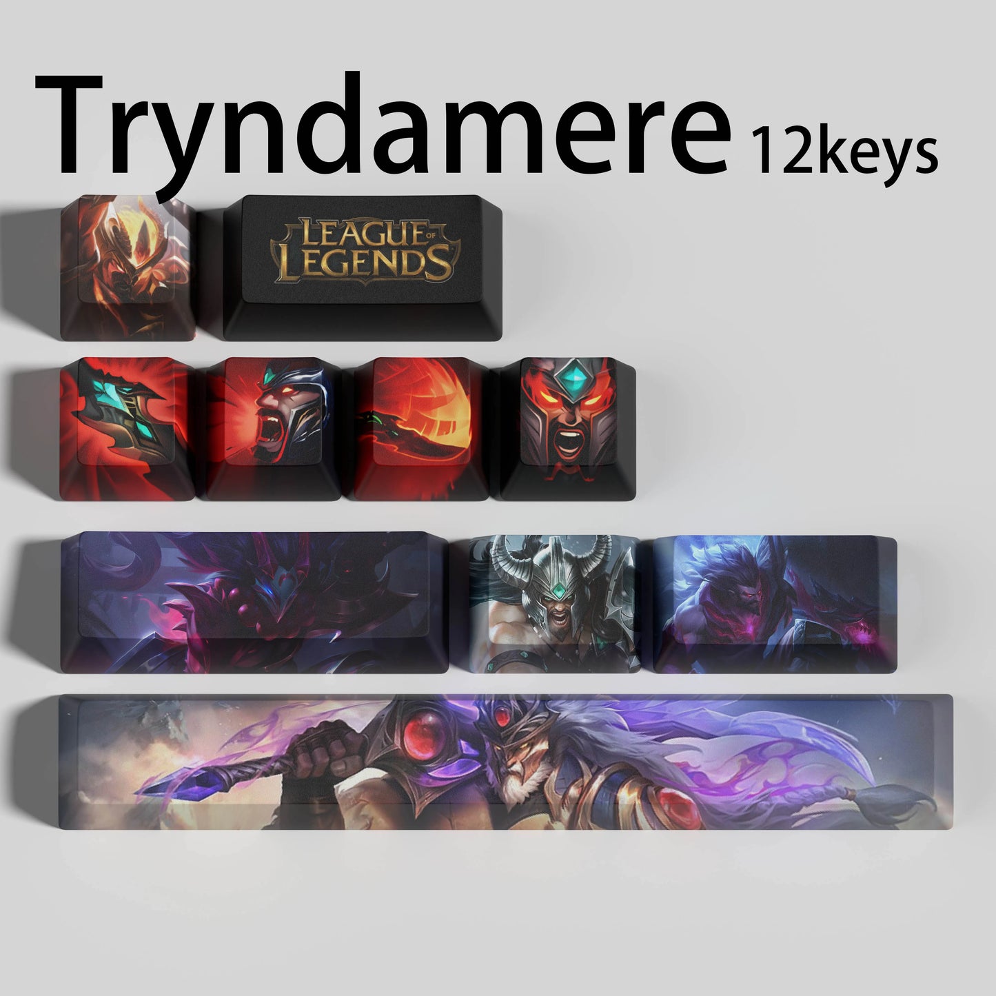 Atelier League of Legends Tryndamere Keycaps