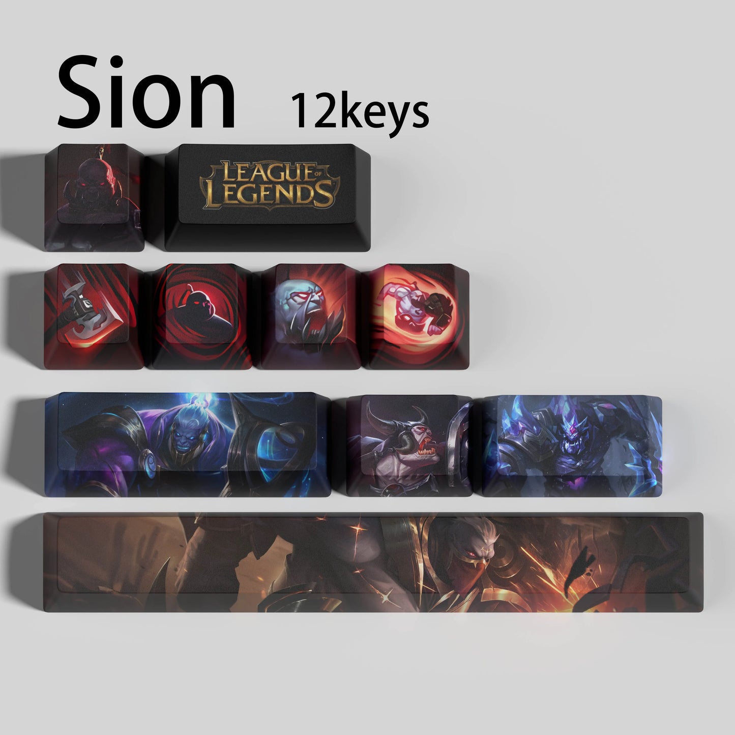 Atelier LoL Sion Keycaps
