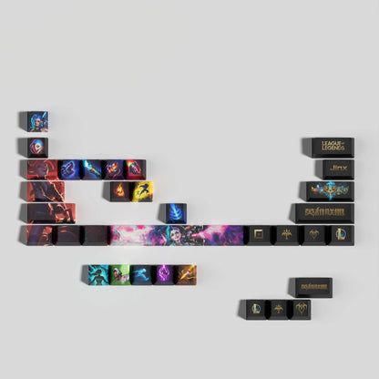 Atelier League of Legends Jinx Keycaps 29 Key Set