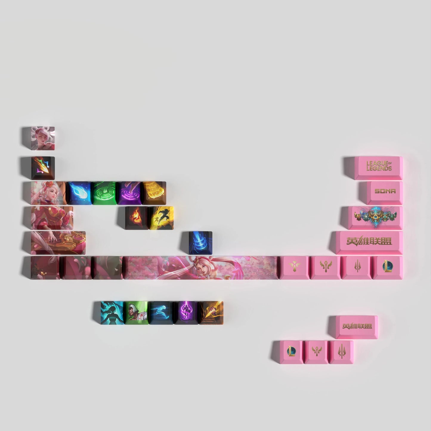 Atelier League of Legends Sona Keycaps 29