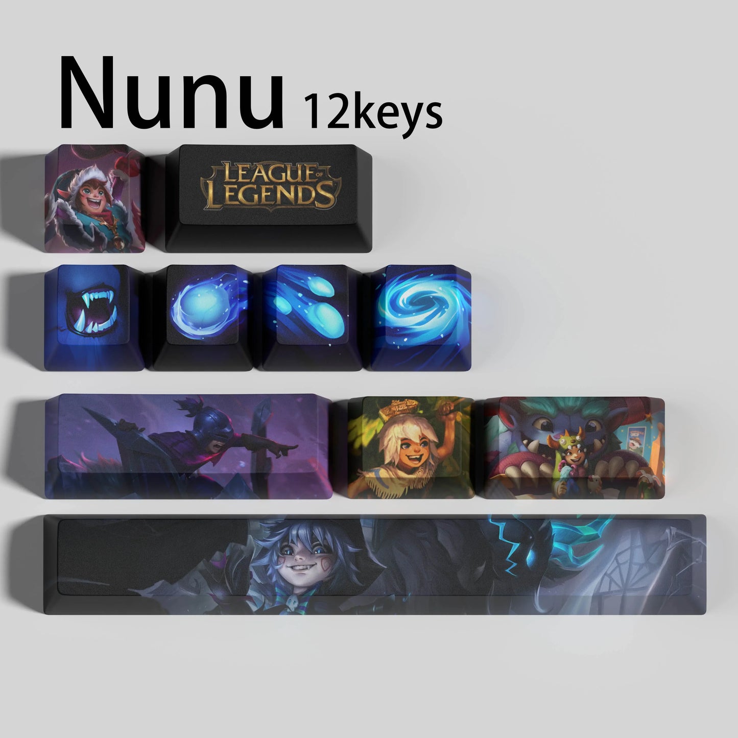Atelier LoL Nunu Keycaps Special Edition