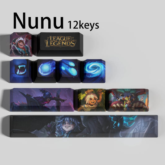 Atelier LoL Nunu Keycaps Special Edition