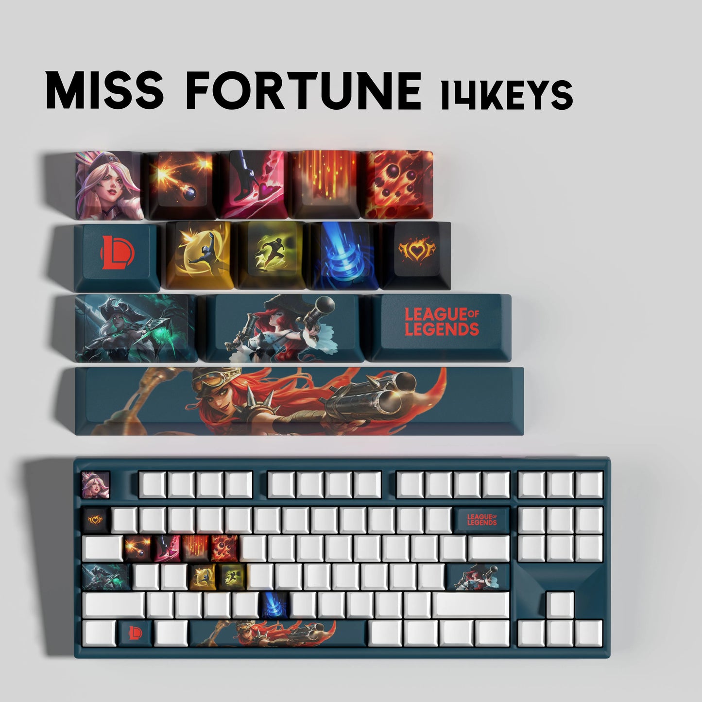 Atelier Miss Fortune Keycaps