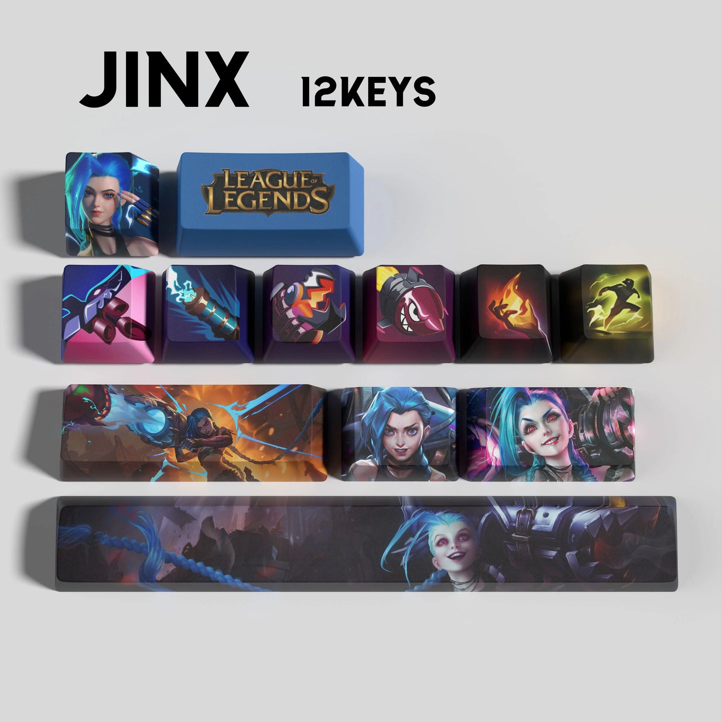 Atelier Jinx Keycaps