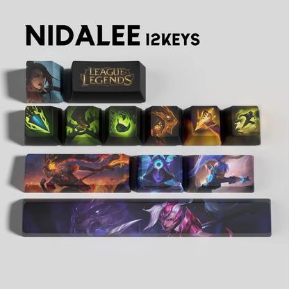 Atelier Nidalee League of Legends Keycaps