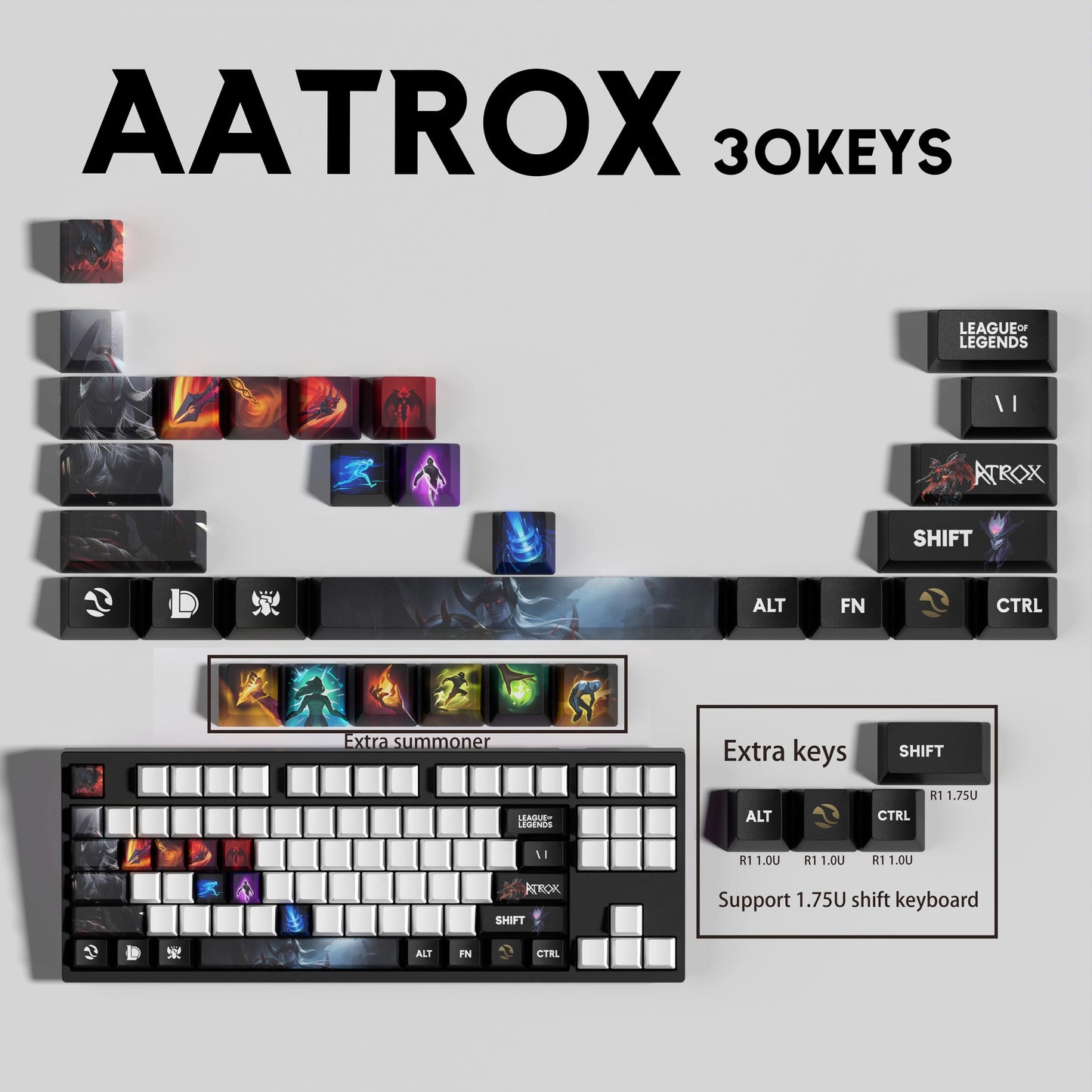 Atelier Aatrox Keycaps