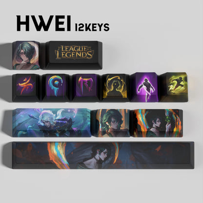 Atelier Keycaps Hwei League of Legends