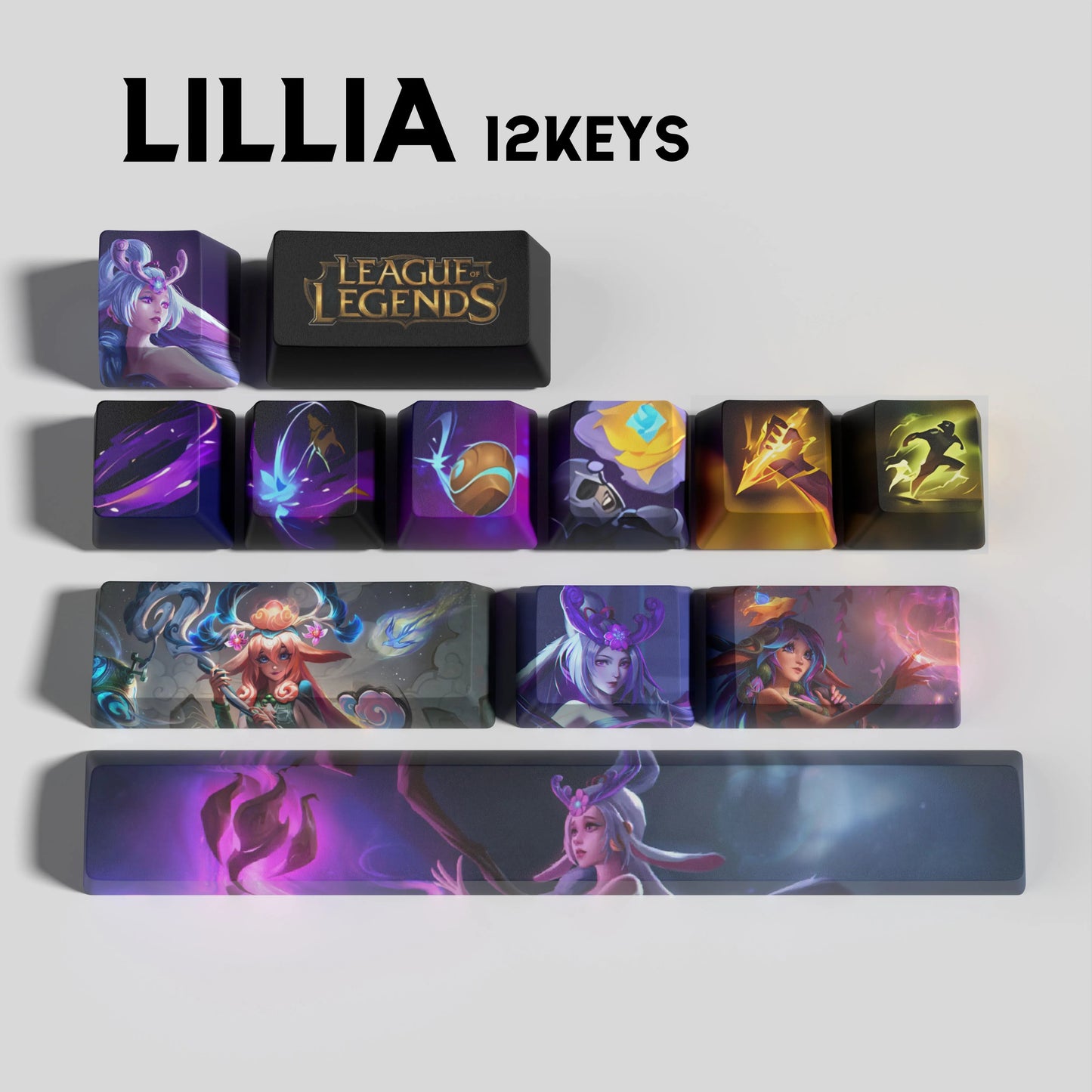 Atelier Lillia Keycaps