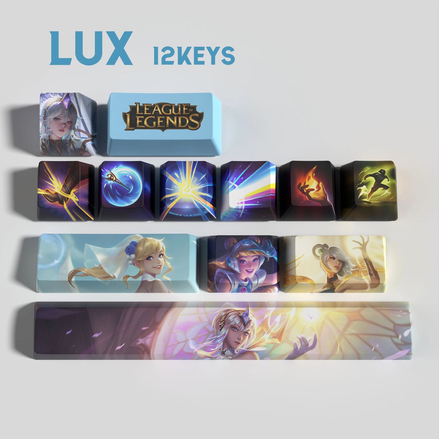 Atelier LoL Lux Keycaps