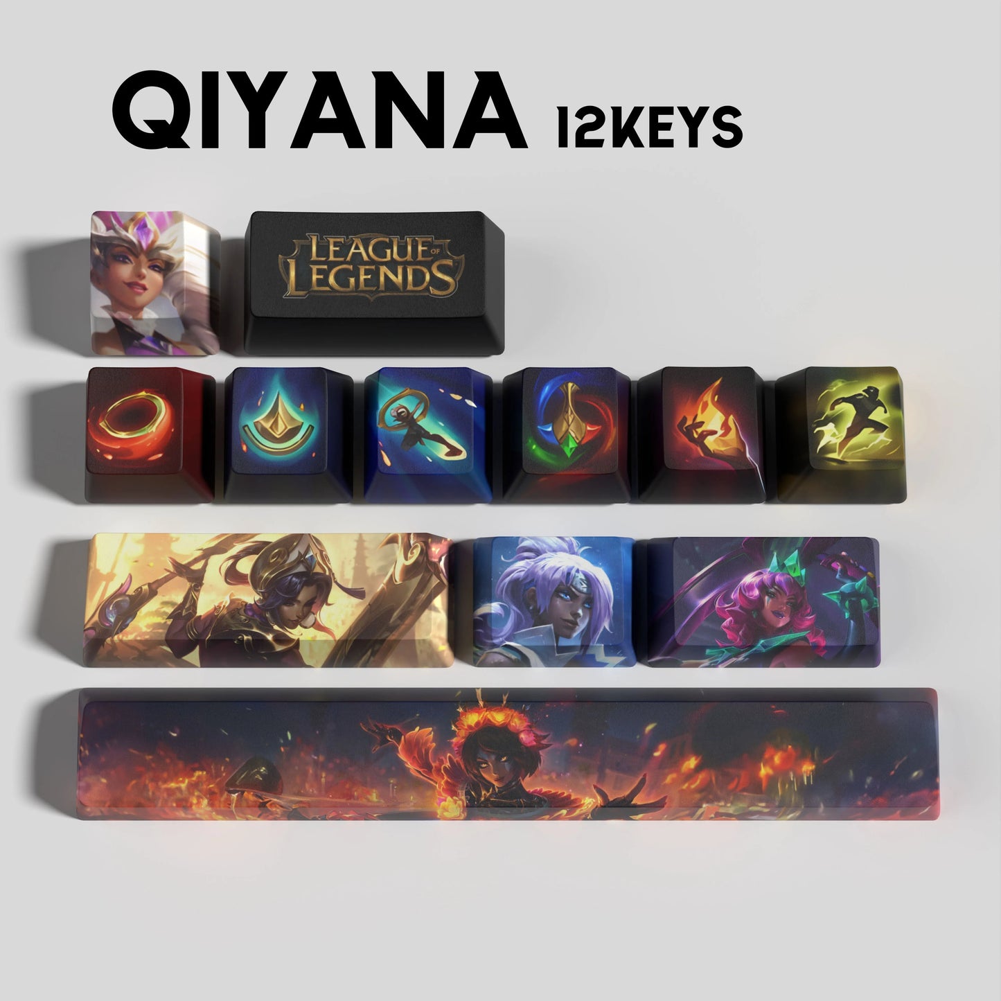 Atelier Qiyana Special Edition Keycaps