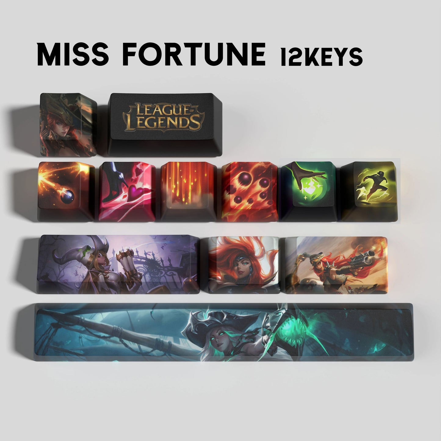 Atelier Miss Fortune Keycaps