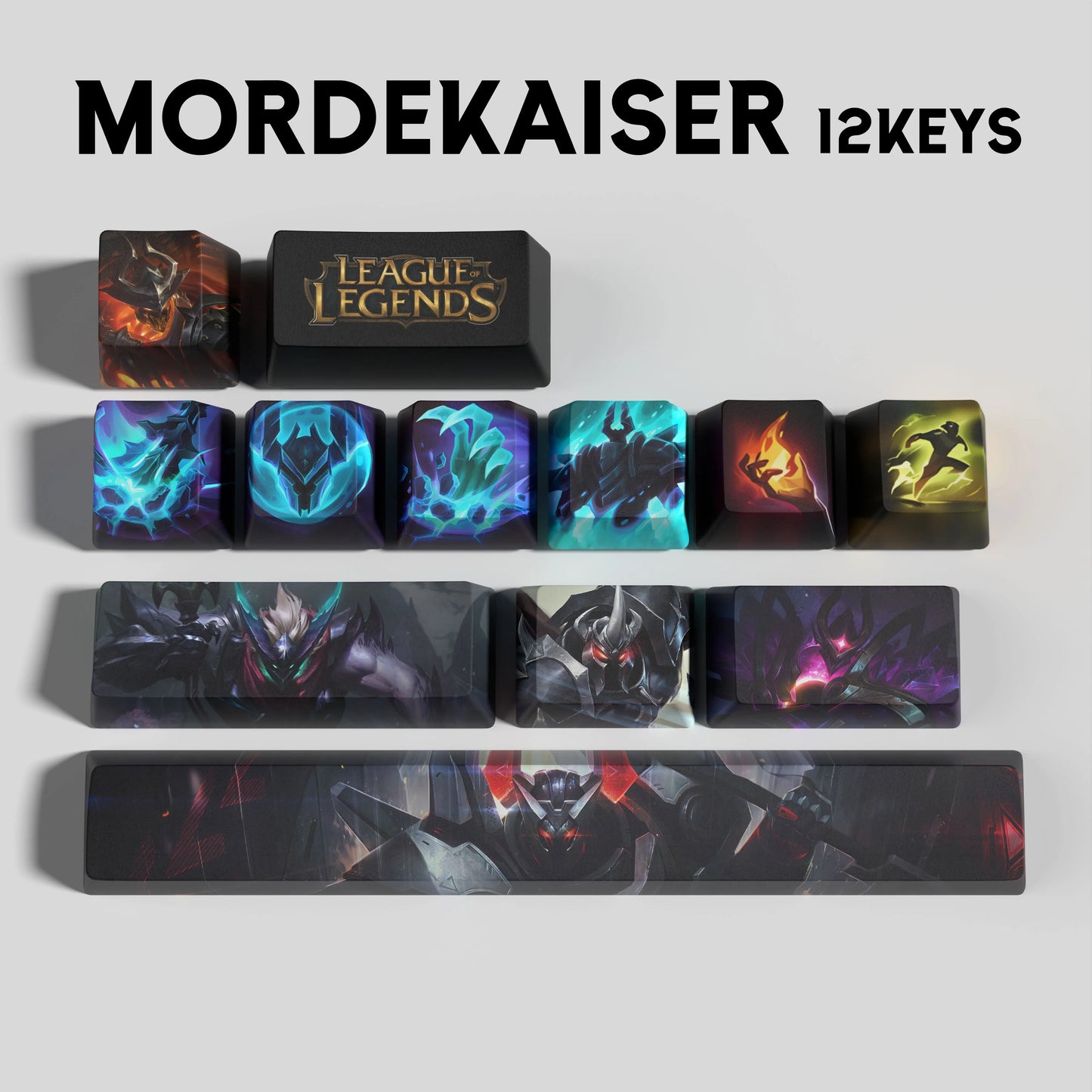 Atelier Mordekaiser Keycaps 12 Key